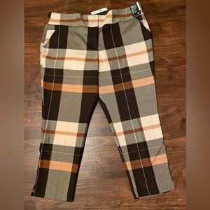 New York & Co - brown & black crop pants